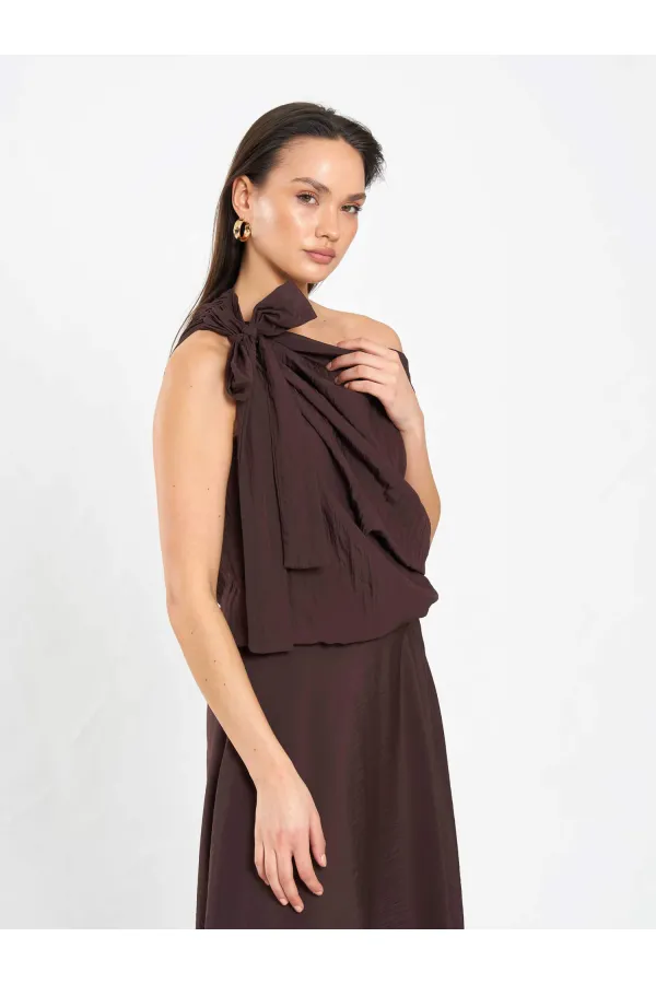 071886 Chemisier asymétrique