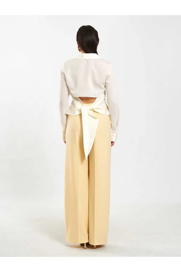 080787 Shirt with Back Detail