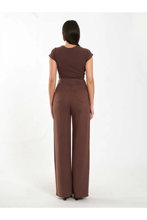 031659 Tencel Straight Leg Trousers 031659 Tencel Straight Leg Trousers