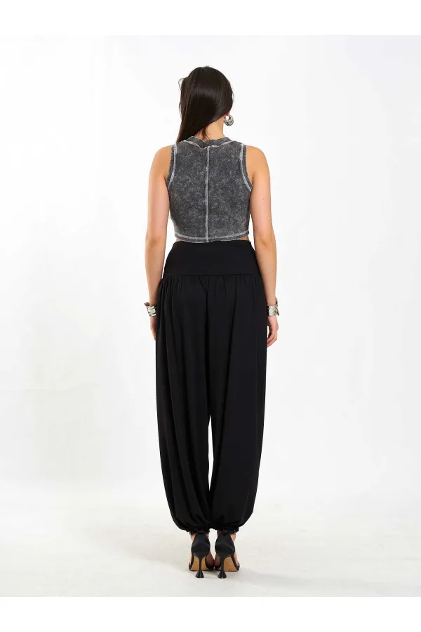 Pantalon à ceinture 031621