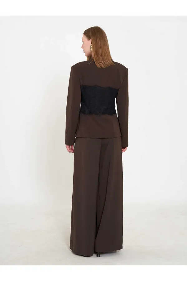 131064 Lace Corset Fit Jacket