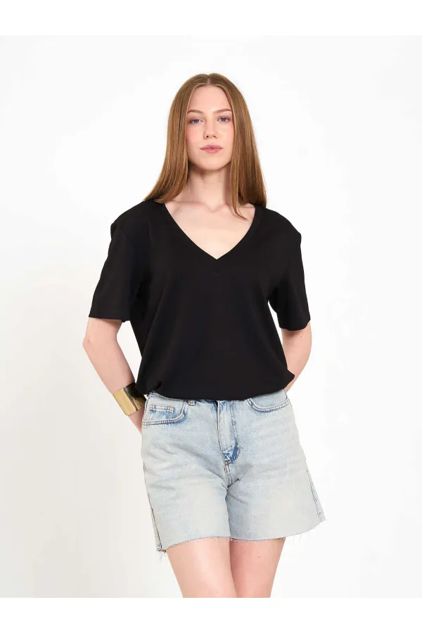 010877 Denim Mini Shorts