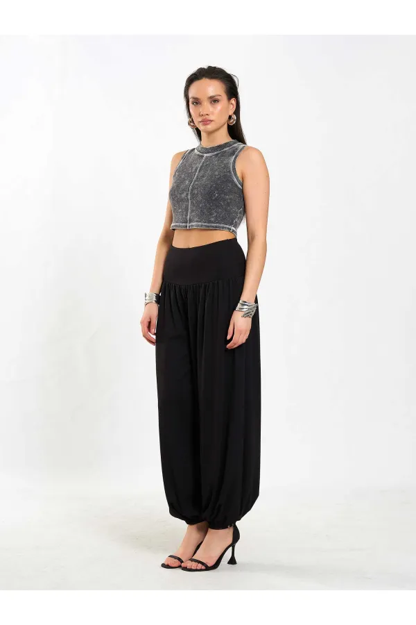 Pantalon à ceinture 031621