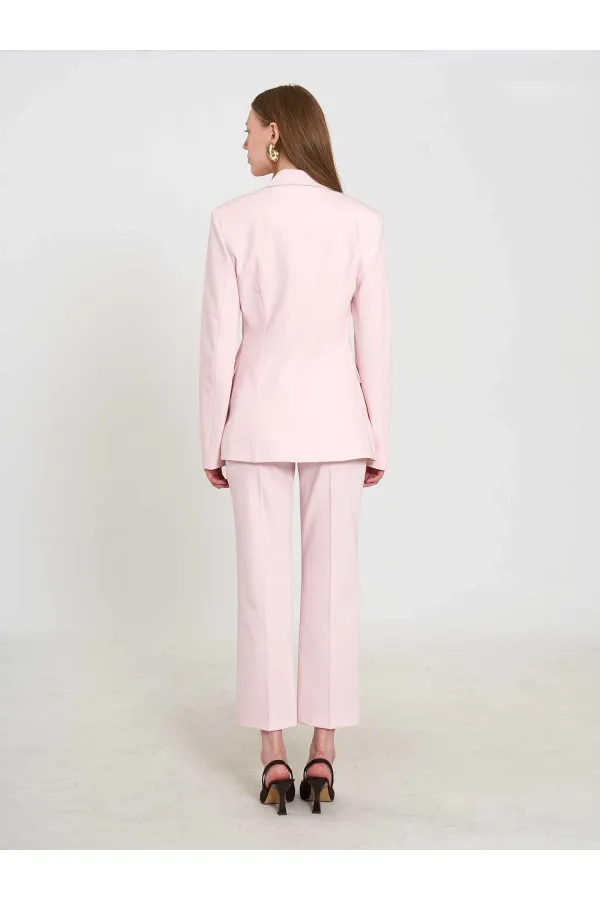 131066 Stella Jacket with Front Belt Buckle