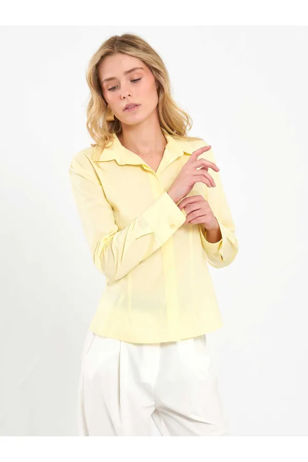 080786 Fit Basic Gömlek