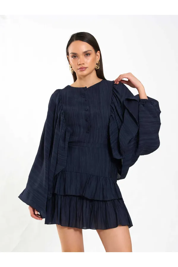 041173 Mini-jupe à volants