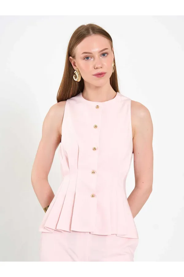 120746 Stella Waist-Fitted Vest