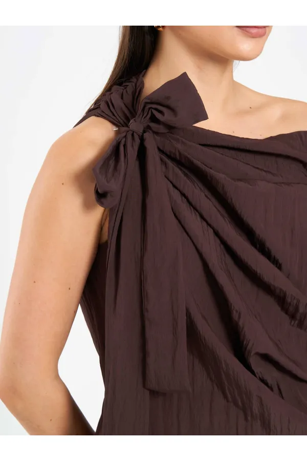 071886 Chemisier asymétrique