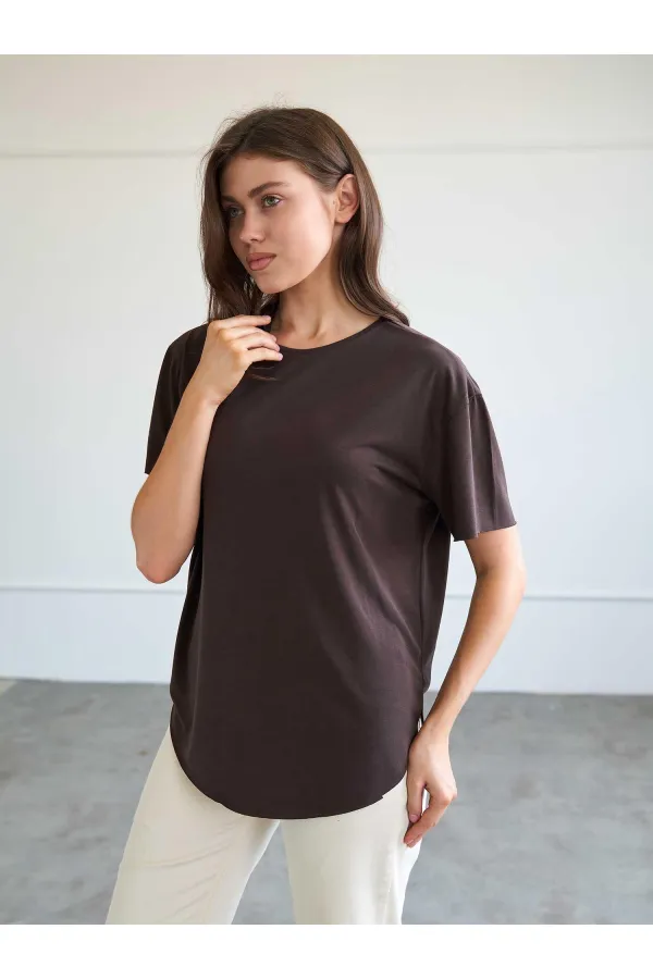 050746 Kısa Kollu Örme T-shirt
