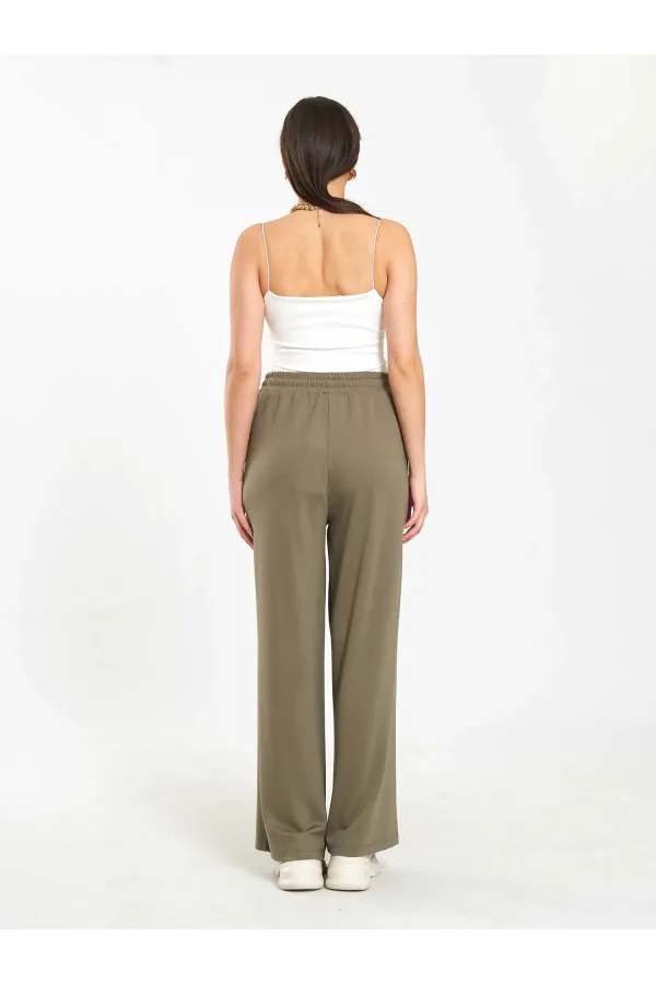 Pantalon à taille élastique 031628