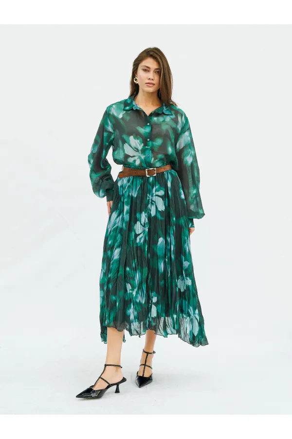 041097 Kraşlı Kloş Etek