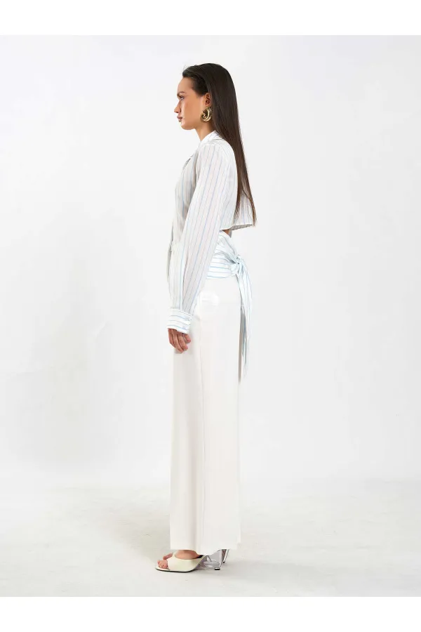 080787 Shirt with Back Detail