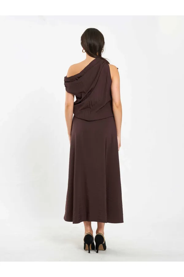 071886 Chemisier asymétrique