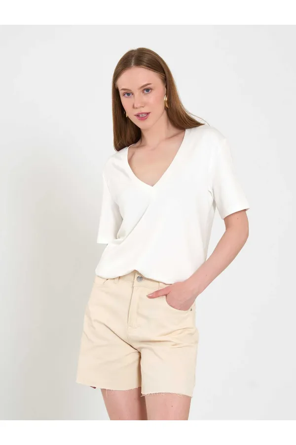 010877 Denim Mini Shorts