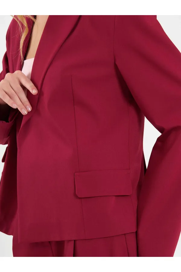 131044 Wide Shoulder Oversize Jacket