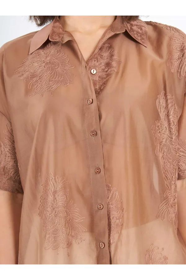 Chemise à manches courtes 080815