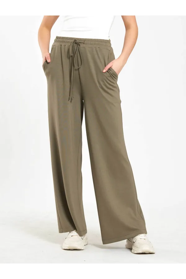 Pantalon à taille élastique 031628