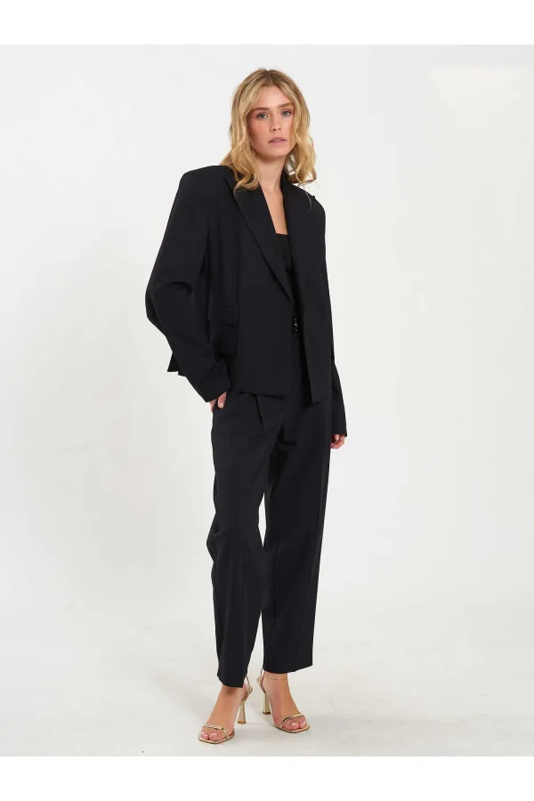 Veste oversize à épaules larges 131044