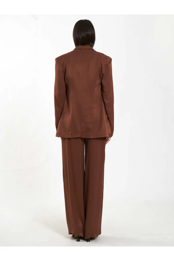 131055 Veste oversize à un bouton