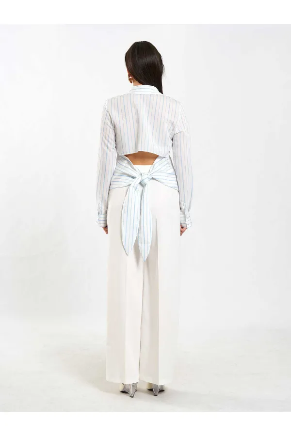 080787 Shirt with Back Detail