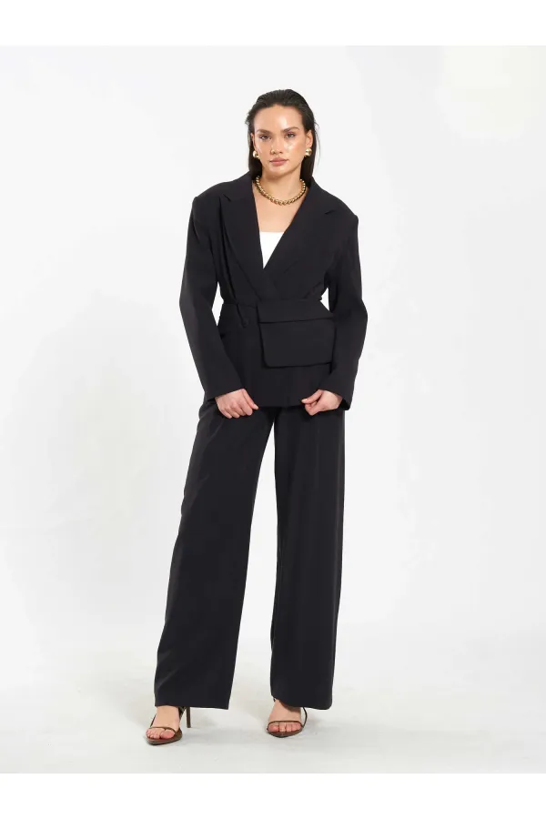 131057 Veste oversize avec sac