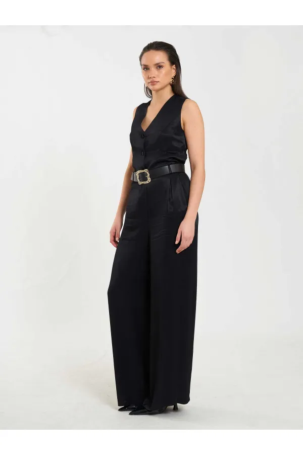 031624 Belt Detail Single Pleat Trousers