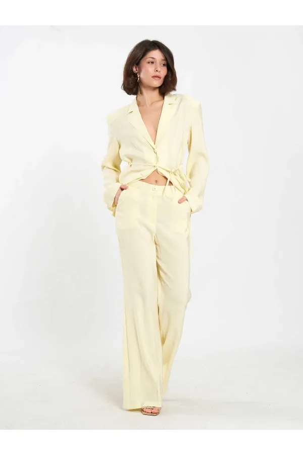 031663 Straight Belt Trousers