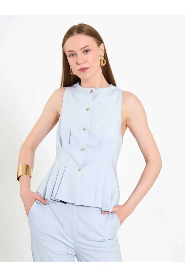 120746 Stella Waist-Fitted Vest