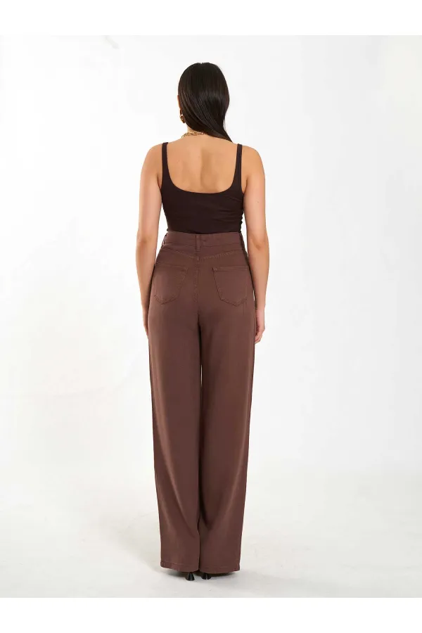 060332 U-Neck Slim Collar Tank Top