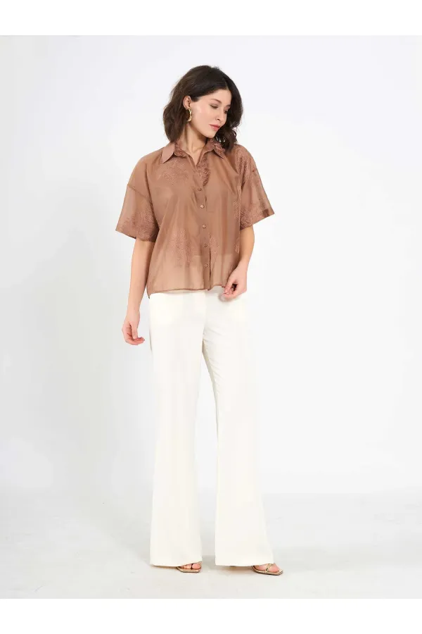 Chemise à manches courtes 080815