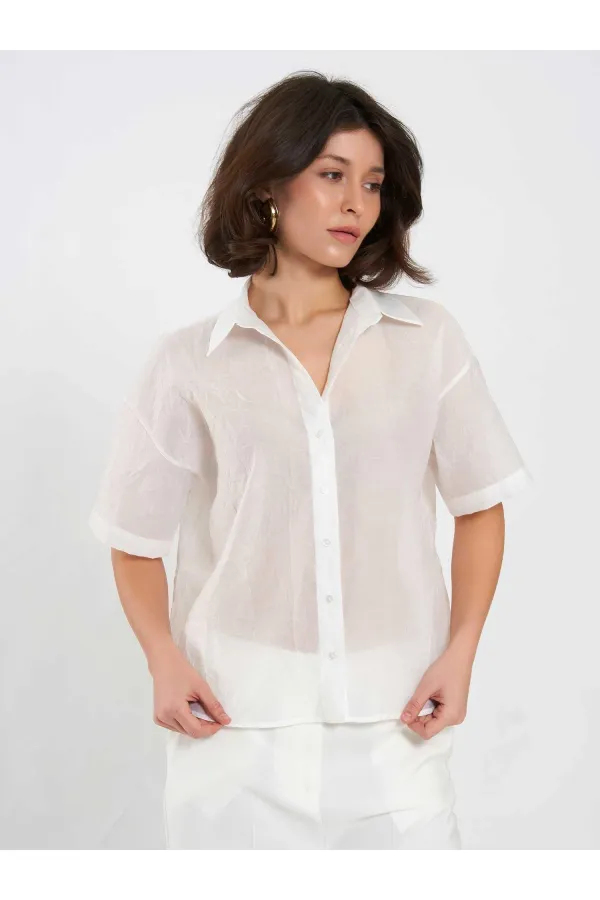 Chemise à manches courtes 080816