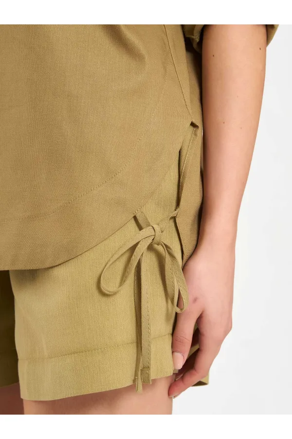 080783 Chemise à jupe encadrée