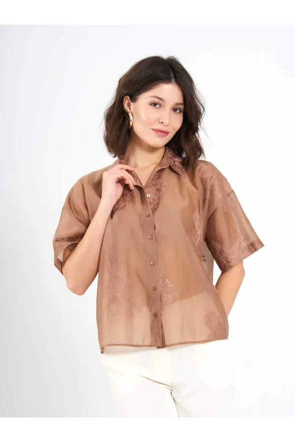 Chemise à manches courtes 080815