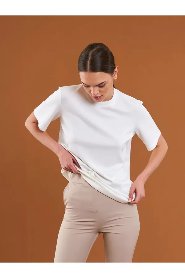 050733 Crew Neck Oversize T-Shirt