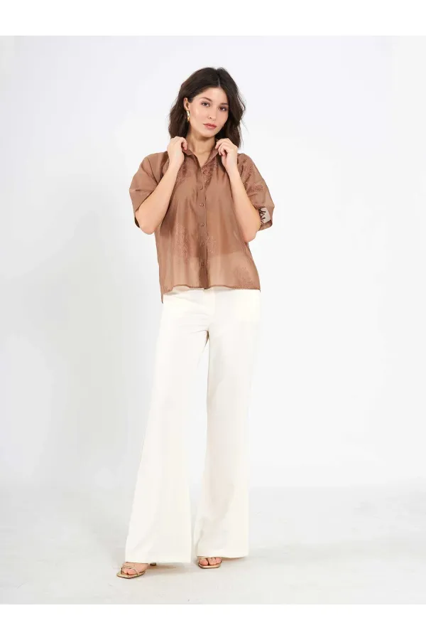 Chemise à manches courtes 080815