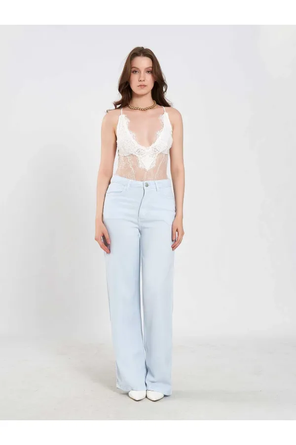071914 Lace Back Cross Strap Bodysuit 071914 Lace Back Cross Strap Bodysuit
