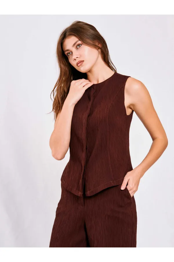 220563 Bisiklet Yaka Yelek Pantolon Takım