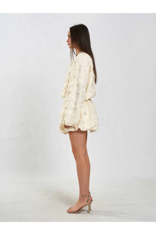 160893 Bomber Fermuarlı Ceket