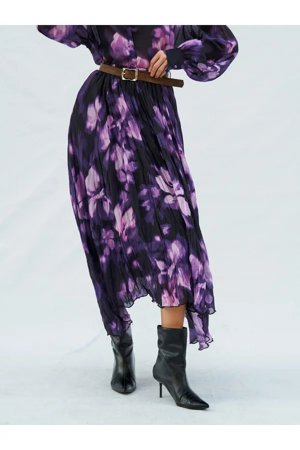 041097 Kraşlı Kloş Etek