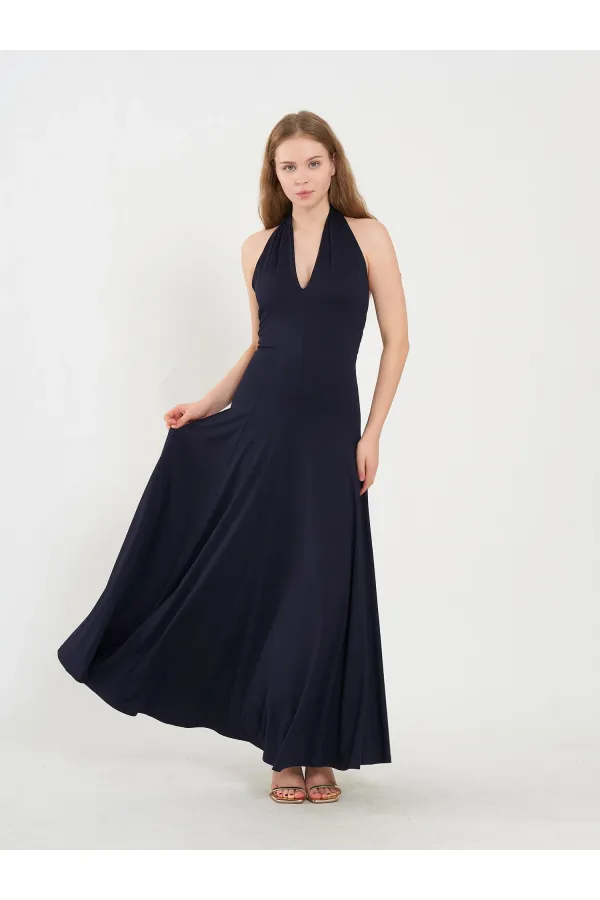 111684 Backless Midi Dress