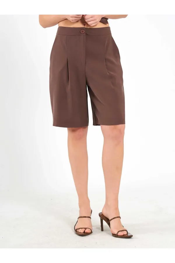 010876 Tek Pileli Bermuda