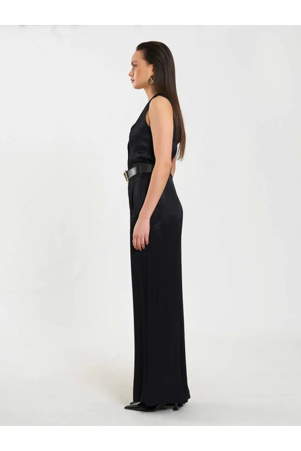 031624 Belt Detail Single Pleat Trousers