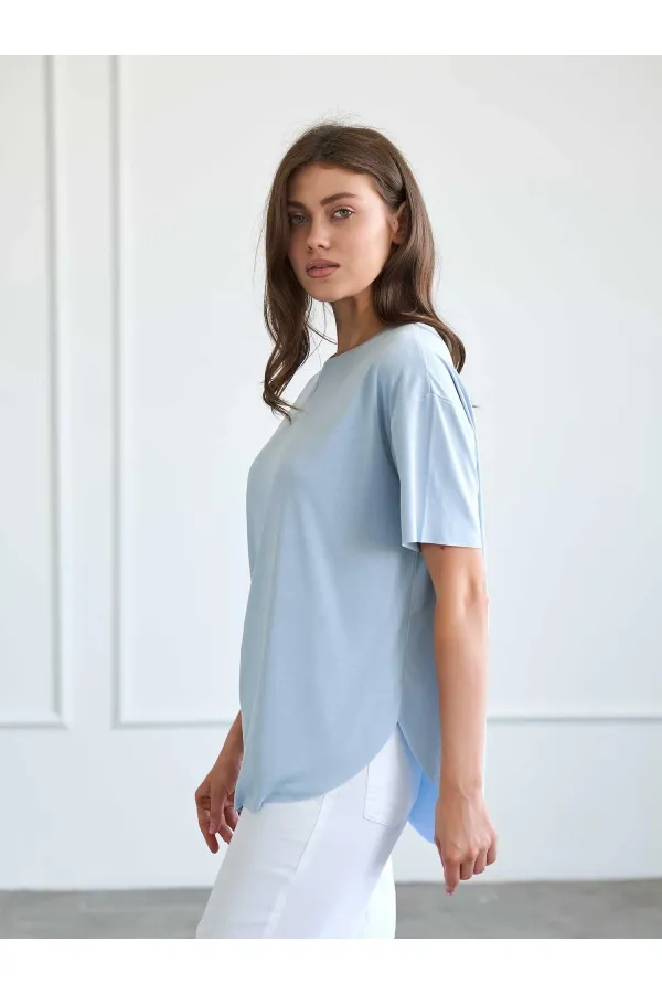 050746 Kısa Kollu Örme T-shirt