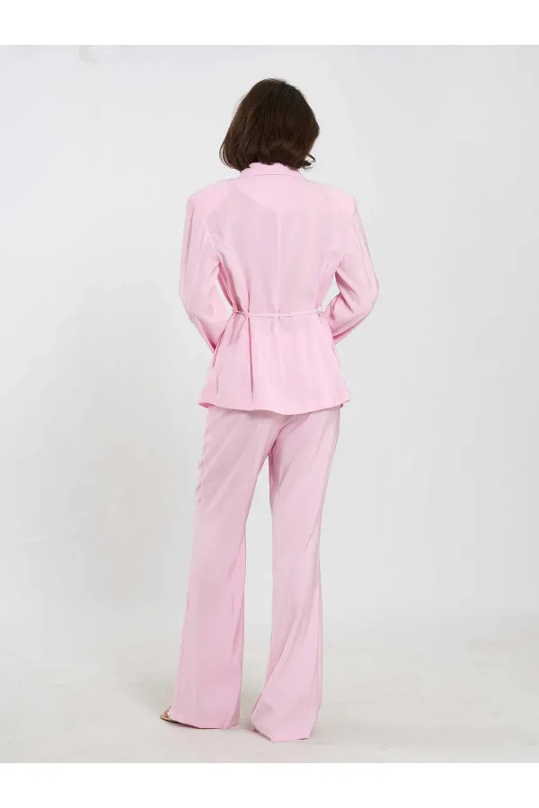 Pantalon à ceinture droite 031663