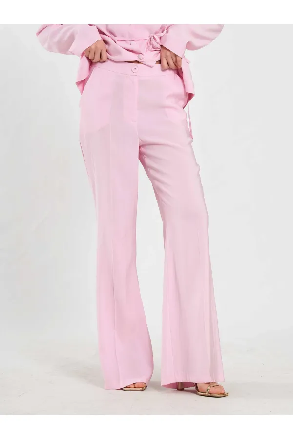 Pantalon à ceinture droite 031663