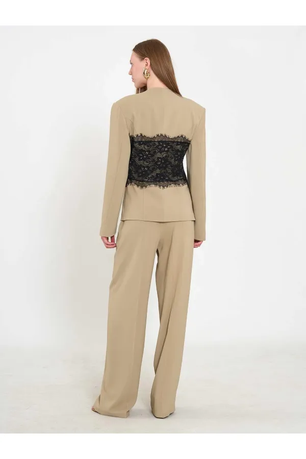 131064 Lace Corset Fit Jacket