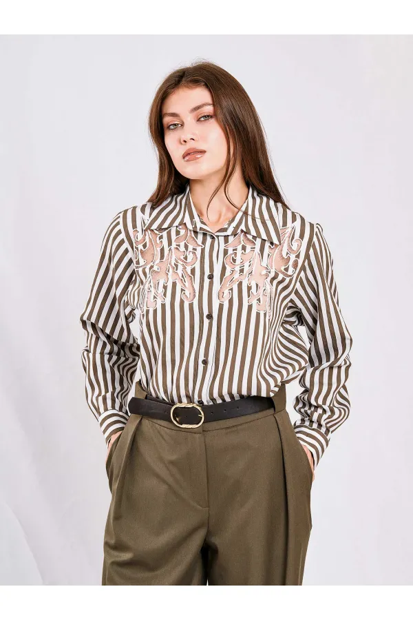 080716 Burnt Detail Shirt