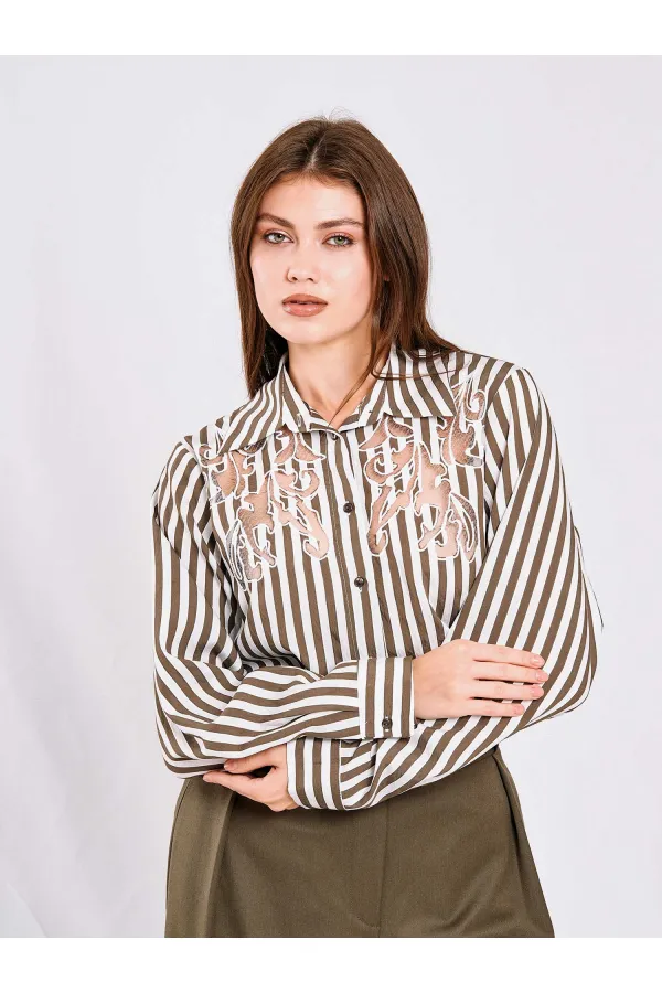 080716 Burnt Detail Shirt