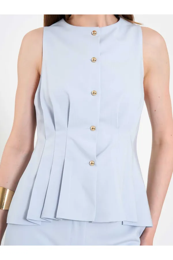 120746 Stella Waist-Fitted Vest