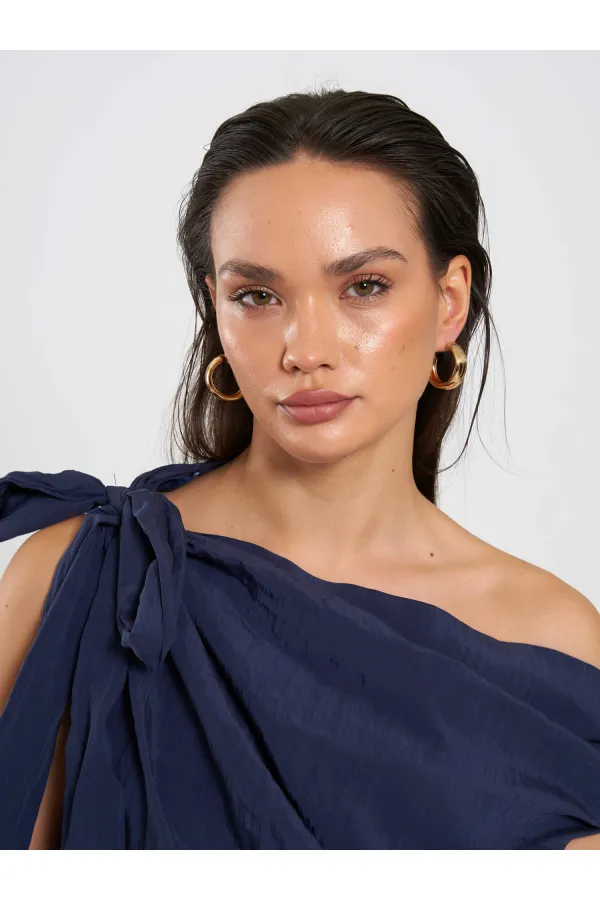 Jupe midi à volants 041162